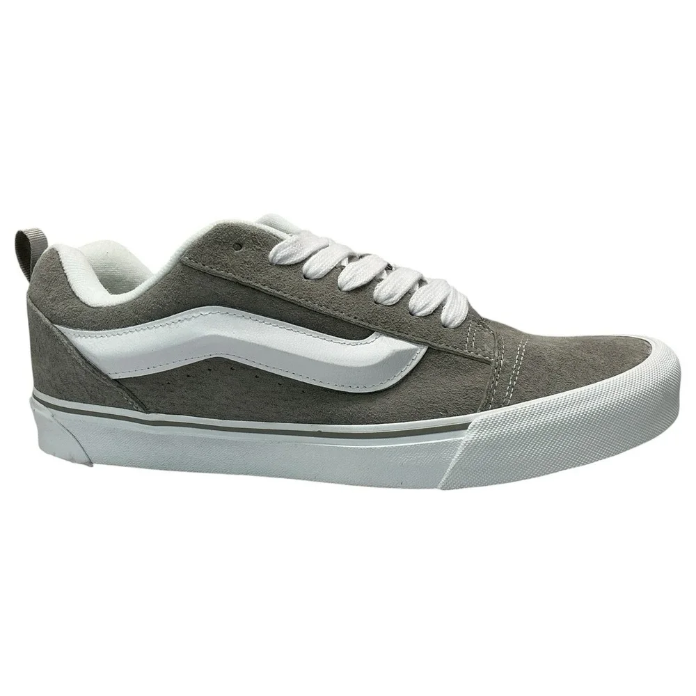 Vans Kun Skool Pig Suede Grey VN000D75GRY Men's Size 13  No Box